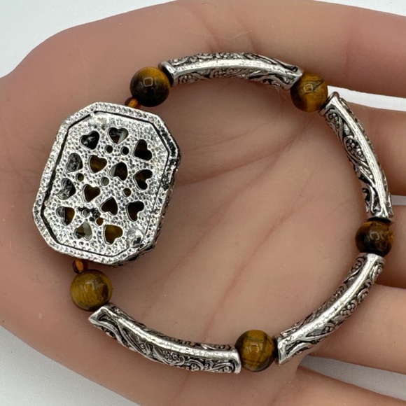 Beautiful Vintage Tigers Eye Bracelet - Picture 4 of 4